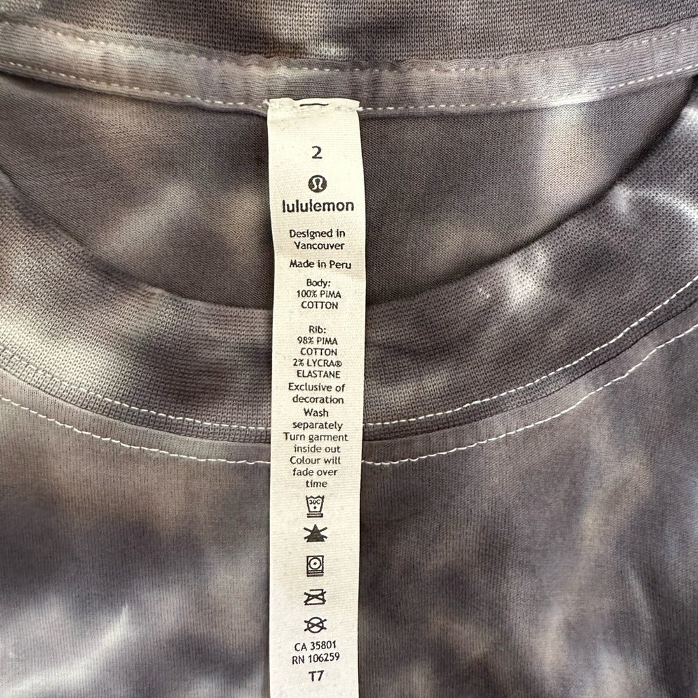 Lululemon All Yours Tank Tie Dye - Picture 8 of 8